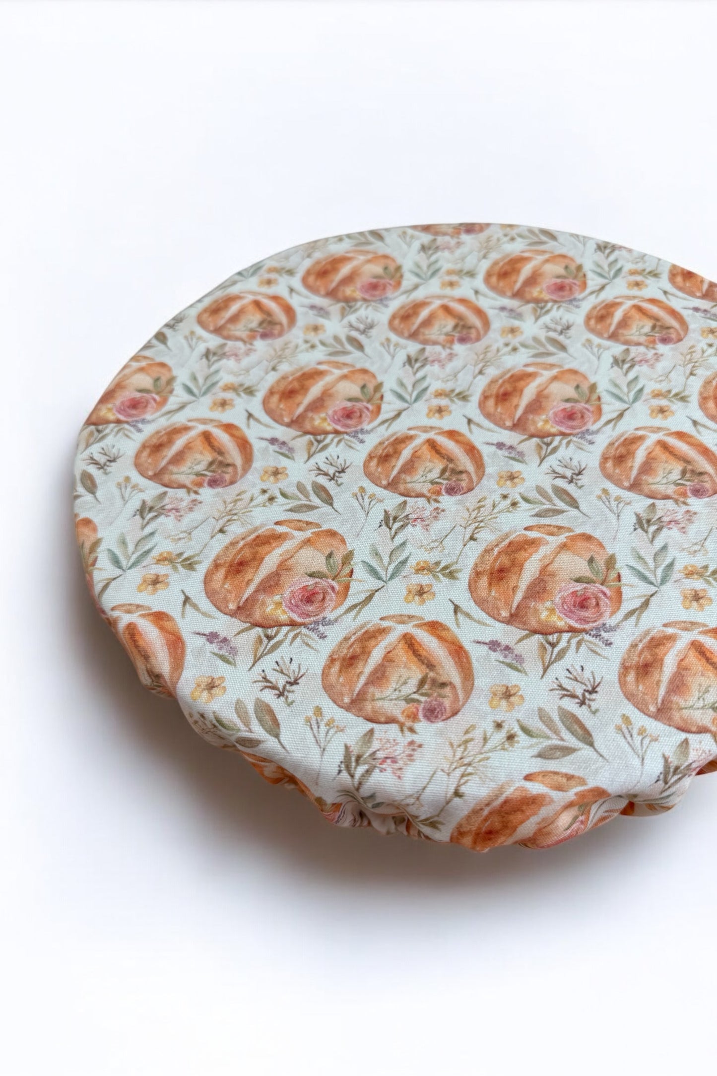 Vintage Floral Sourdough Bowl Cover - 11in