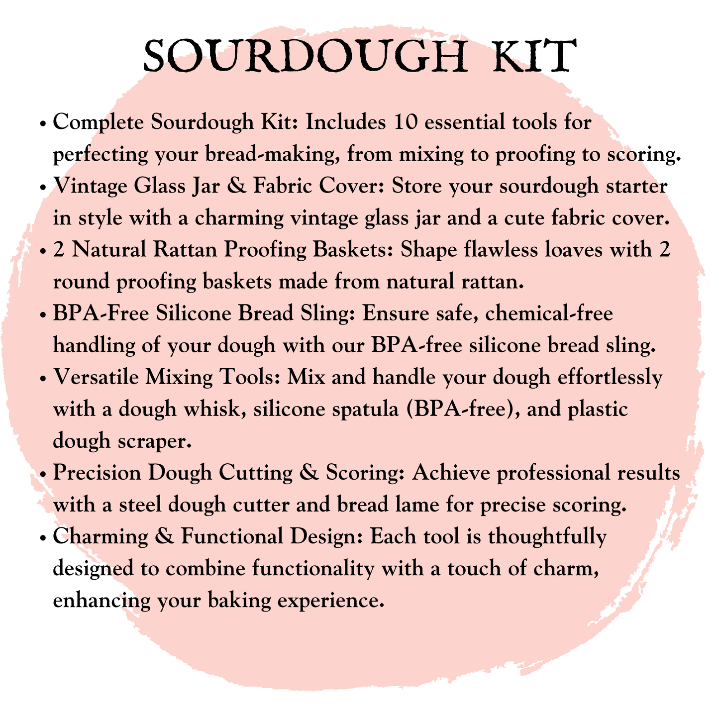 10 Piece Sourdough Kit