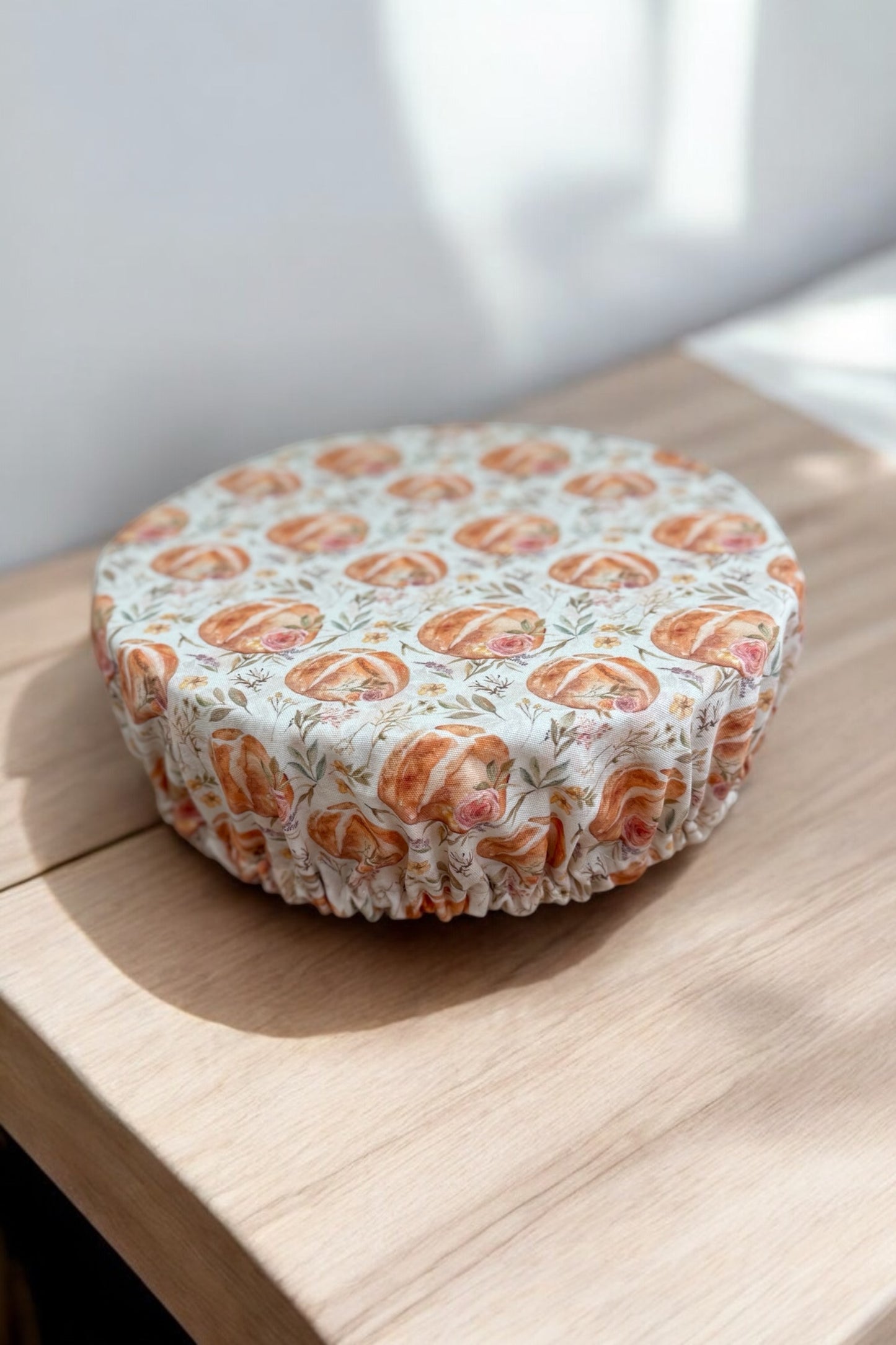 Vintage Floral Sourdough Bowl Cover - 11in