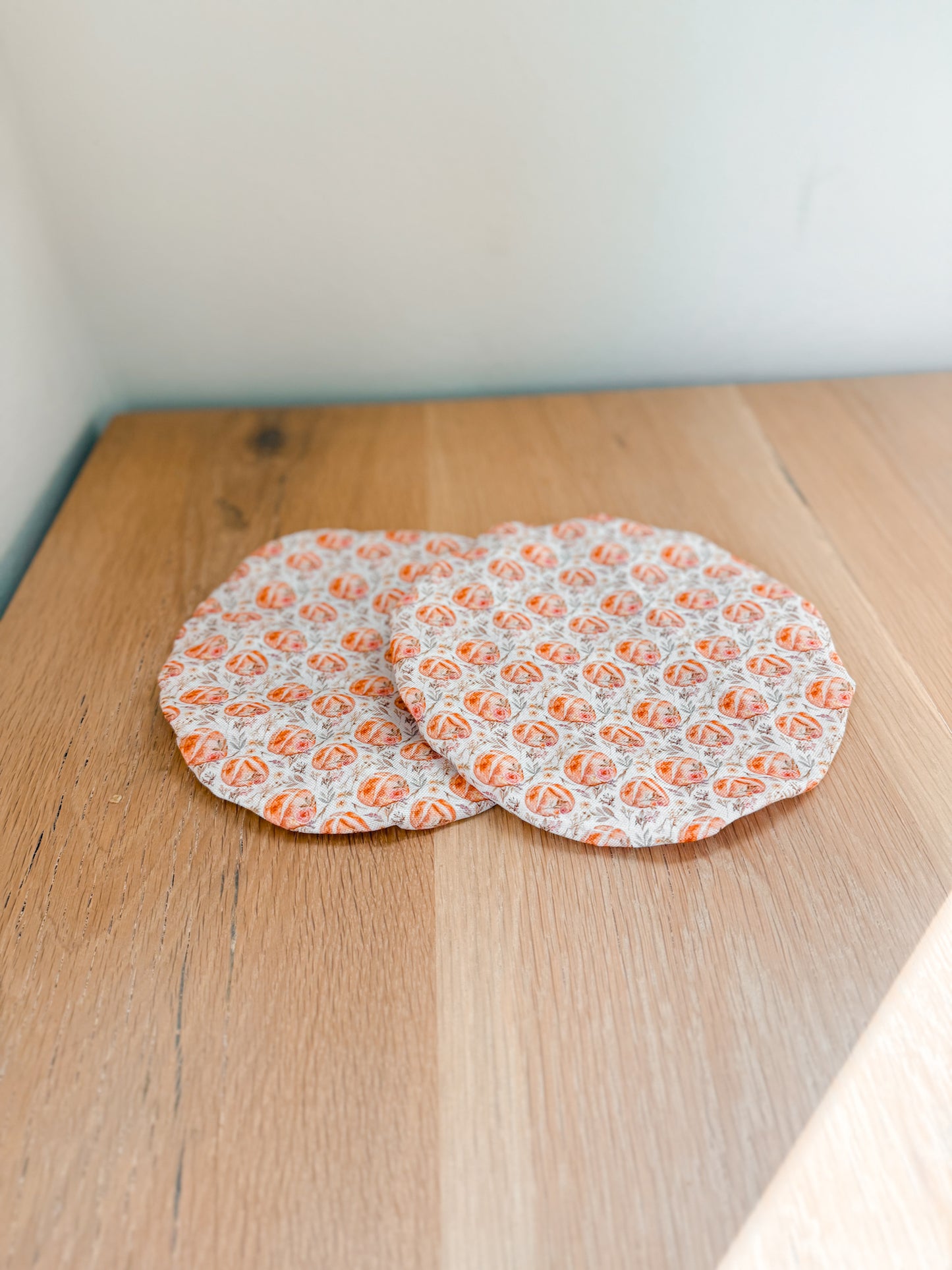 Vintage Sourdough Floral Banneton Covers (Set of 2)