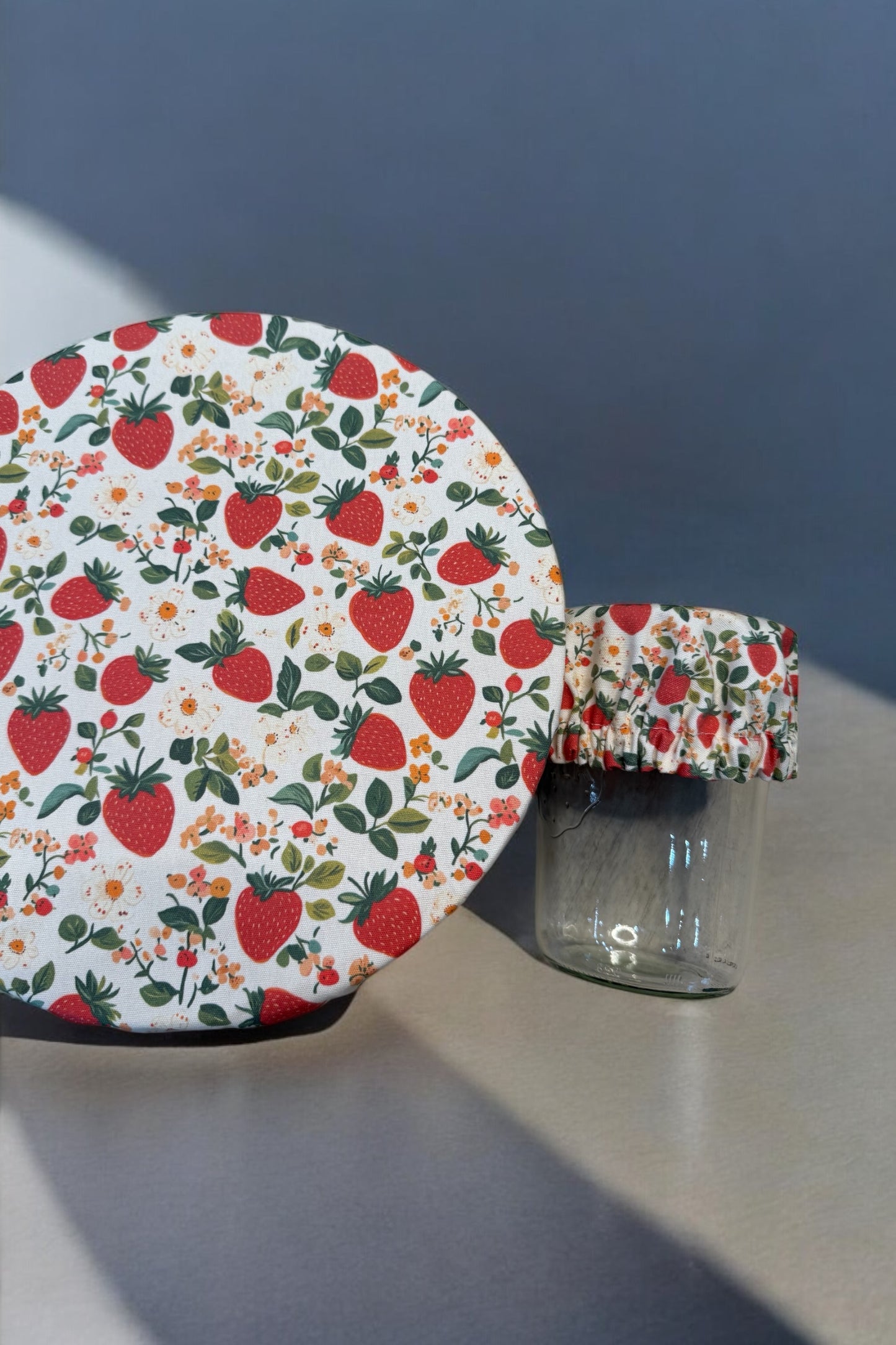Strawberry Jar & Bowl Covers (4 Pack)