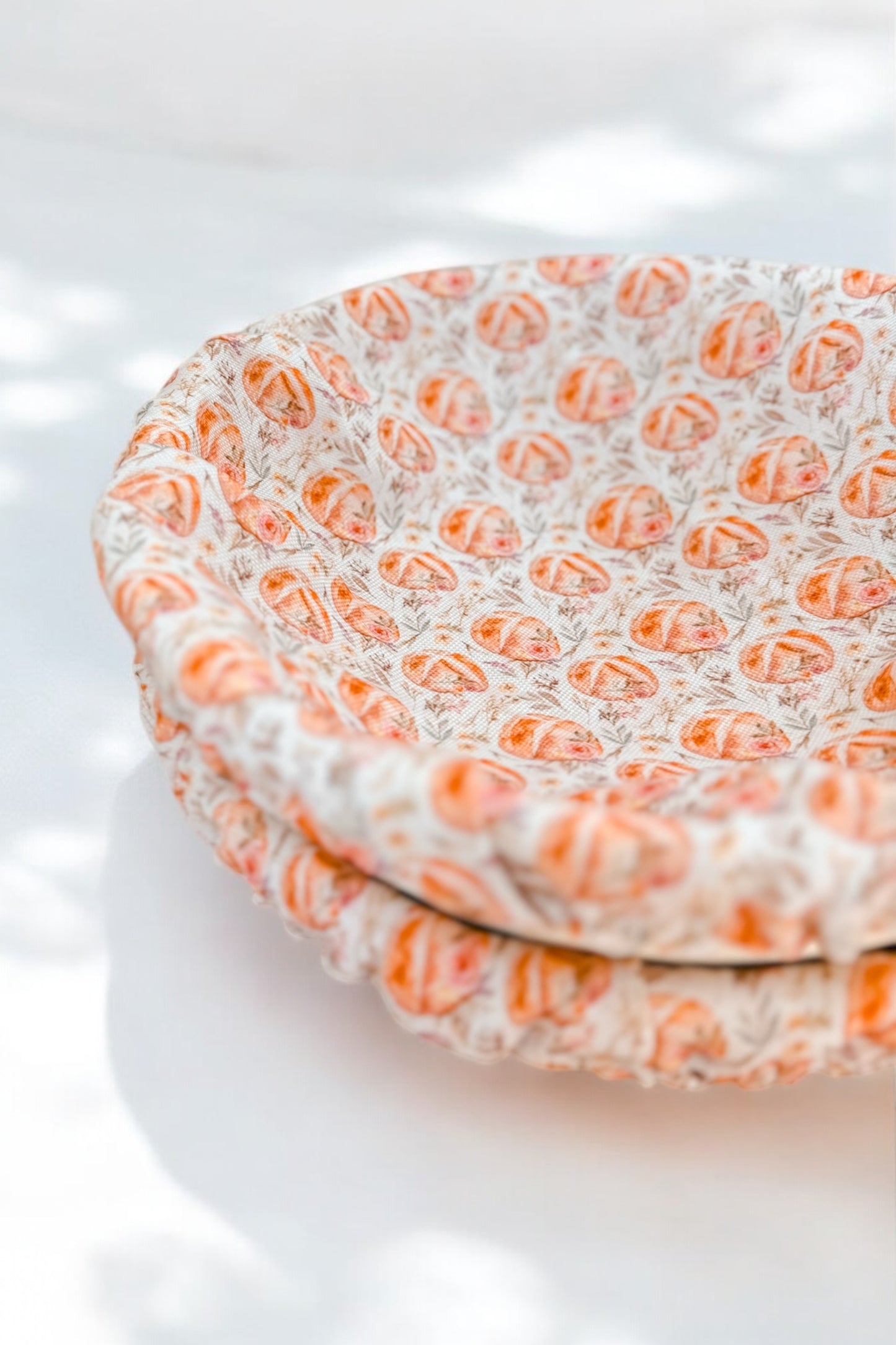 Vintage Sourdough Floral Banneton Covers (Set of 2)