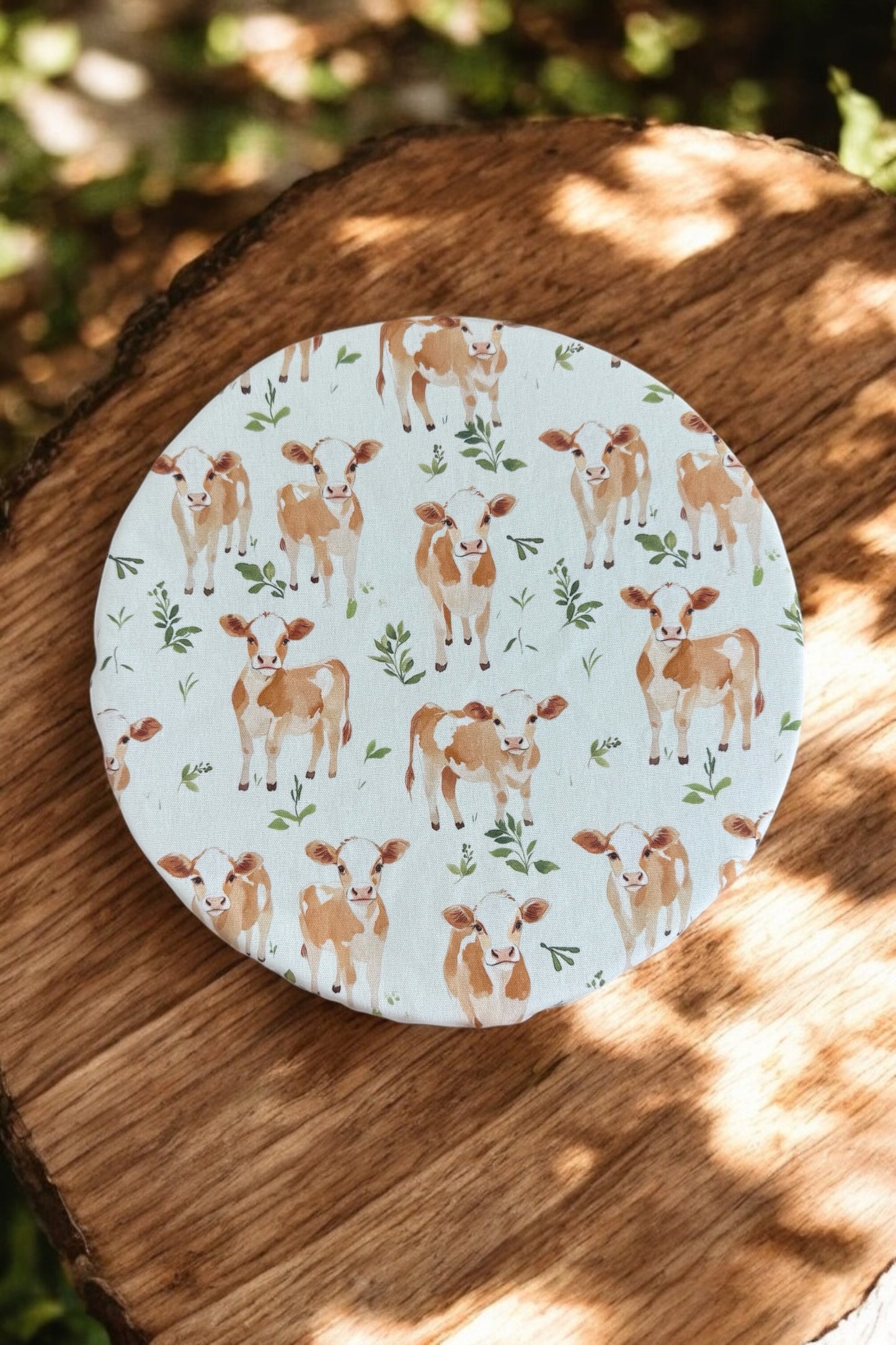 Jersey Cow Bowl Cover - 11in