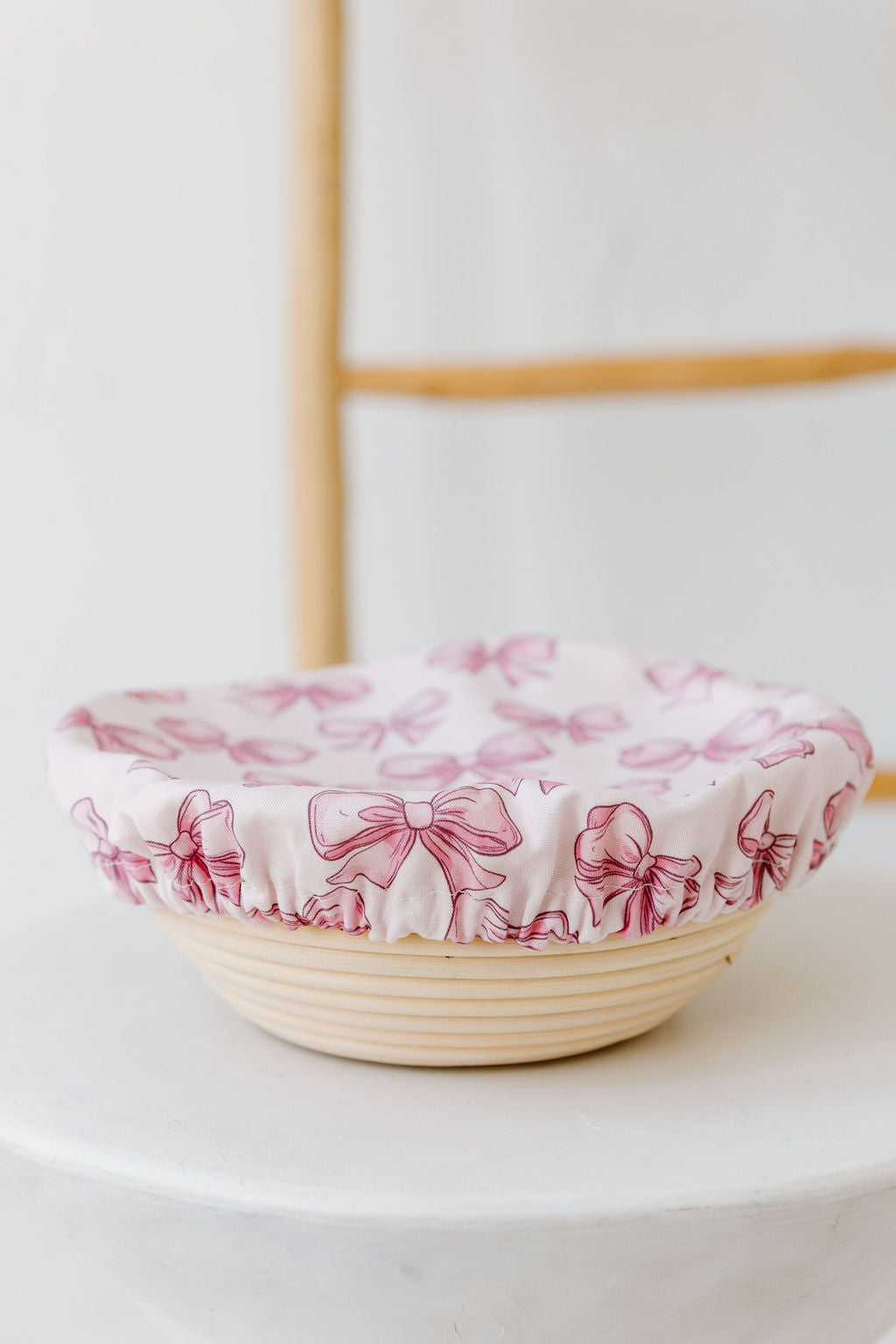 Pink Bow Jar & Bowl Covers (4 Pack)