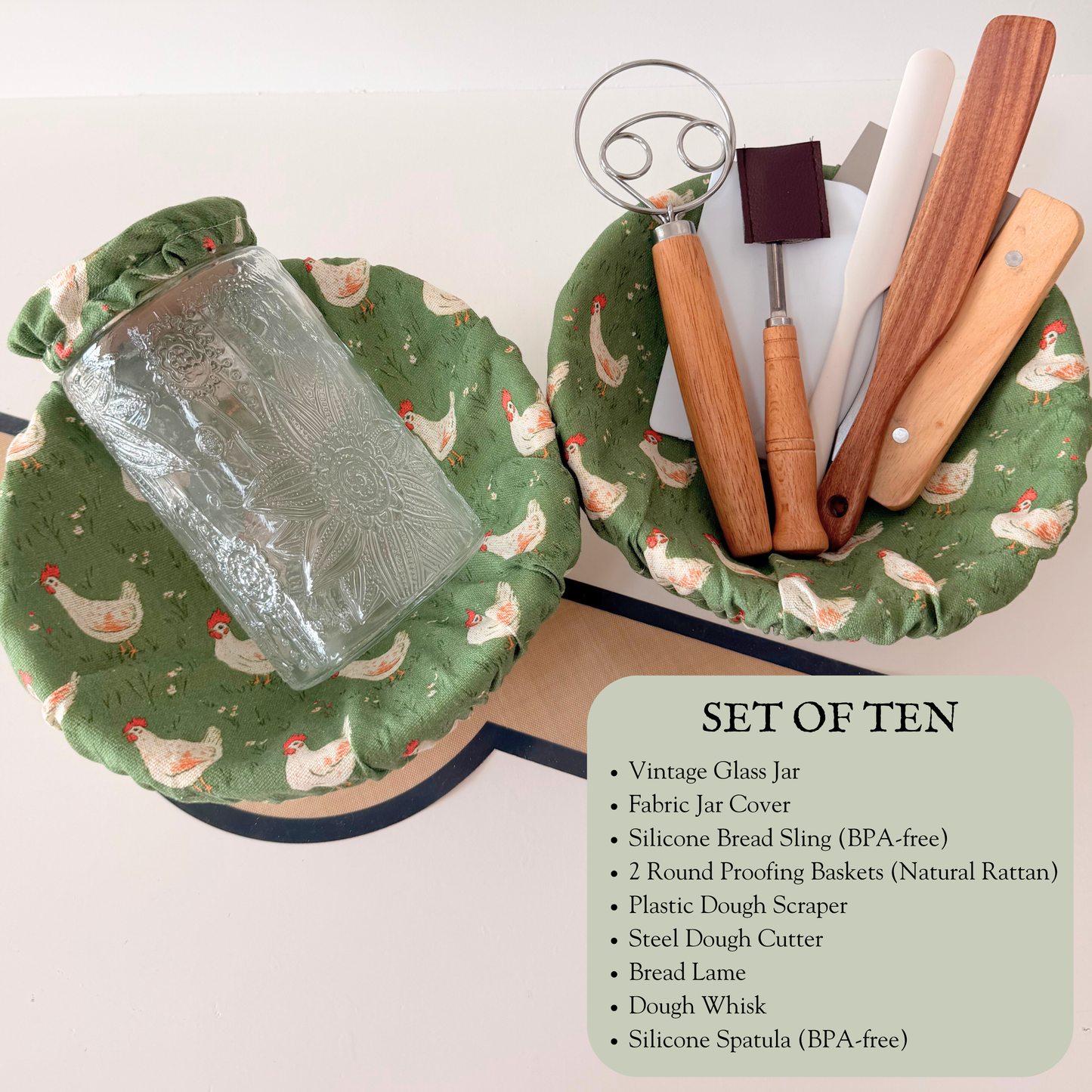 10 Piece Sourdough Kit (Chicken)