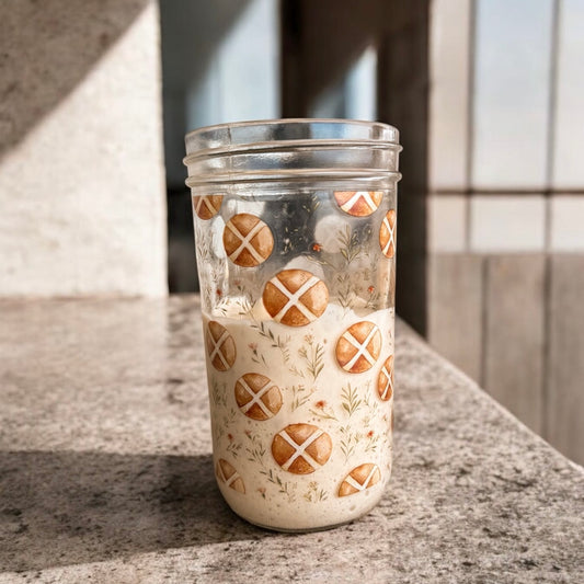 Homestead Sourdough Starter Jar