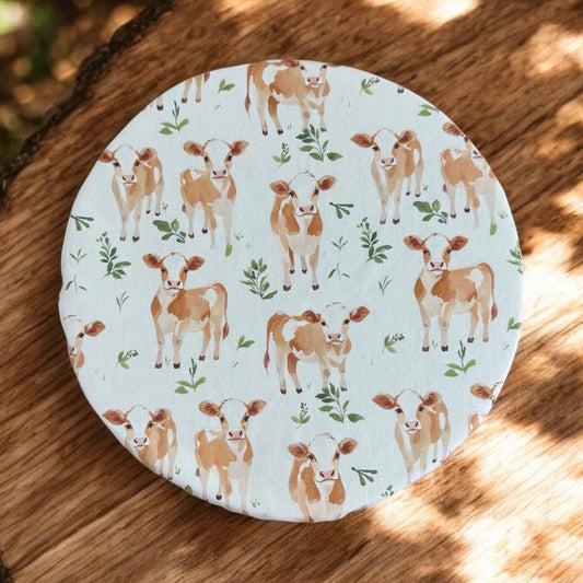 Jersey Cow Bowl Cover - 11in