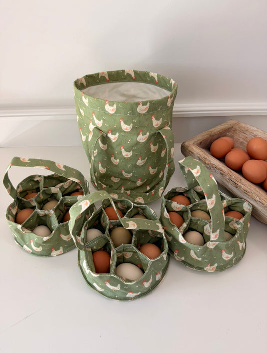 XL Chicken Egg Collection Bag (Holds 21 Eggs)