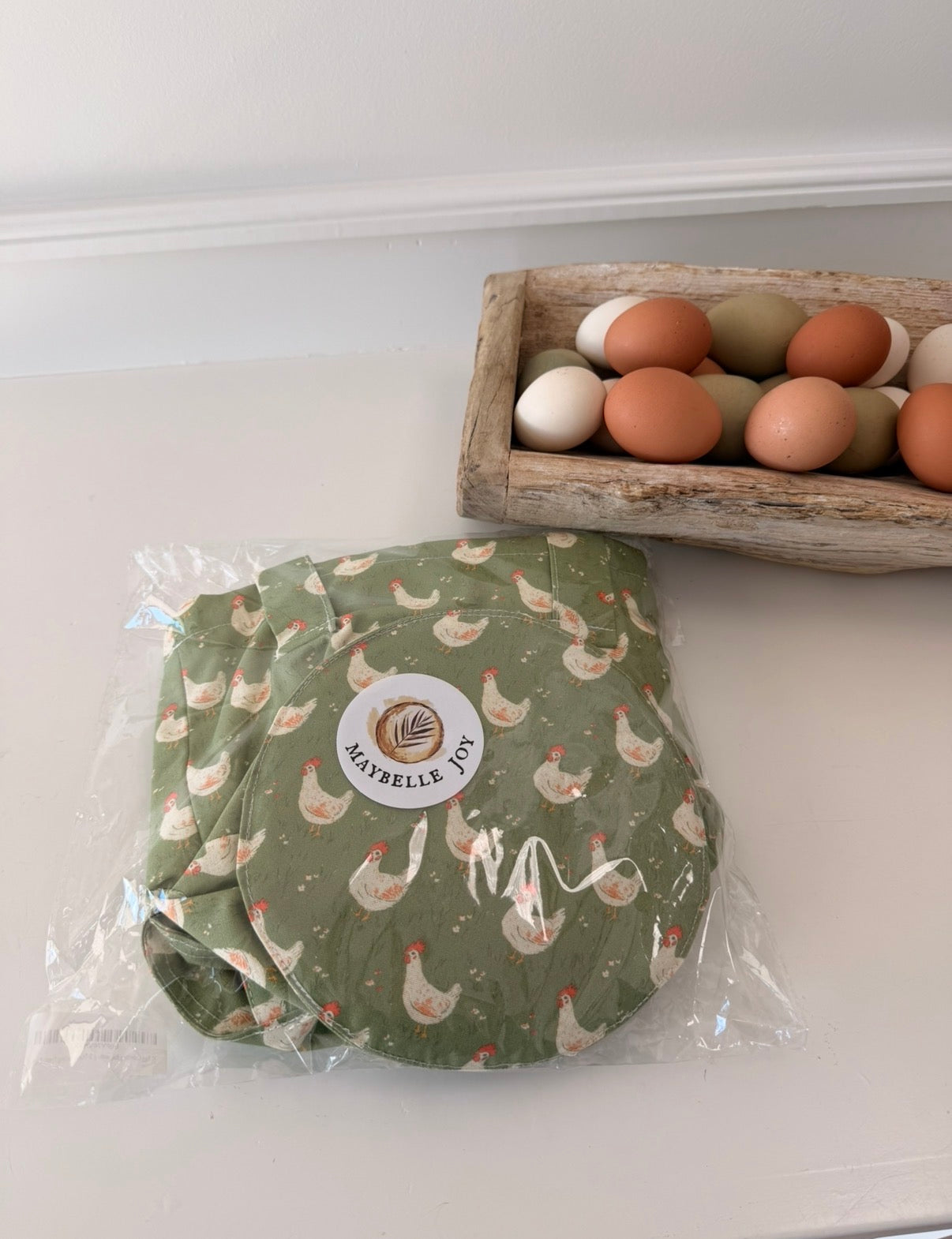 XL Chicken Egg Collection Bag (Holds 21 Eggs)