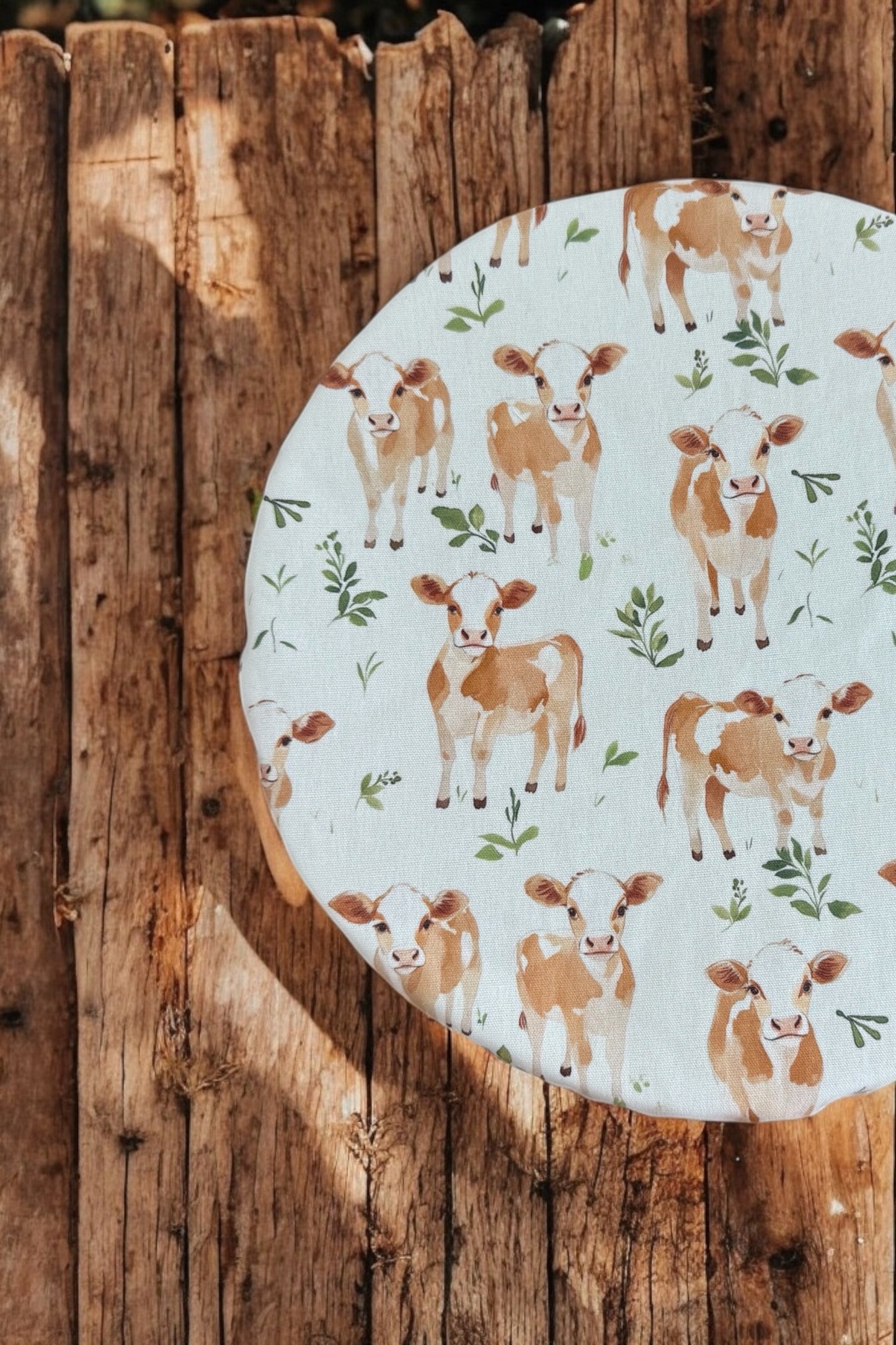 Jersey Cow Bowl Cover - 11in